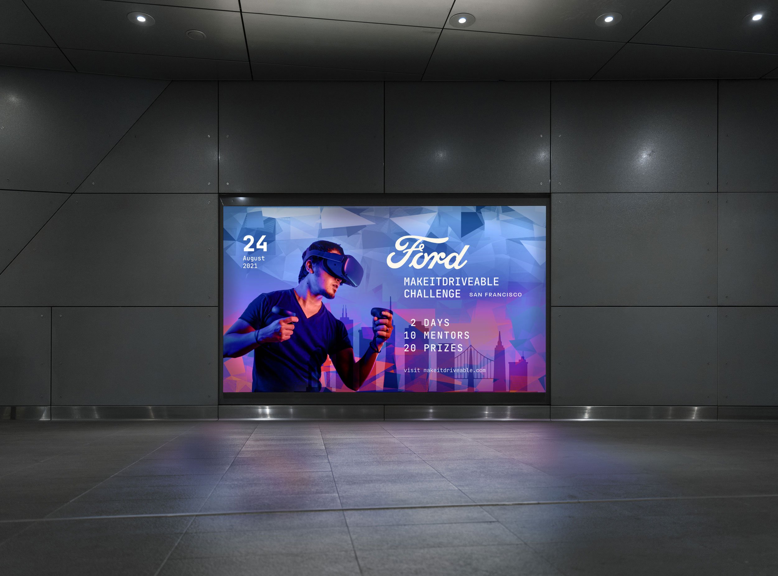 Ford Visual Identity Concepts MakeItDriveable - interior billboard small