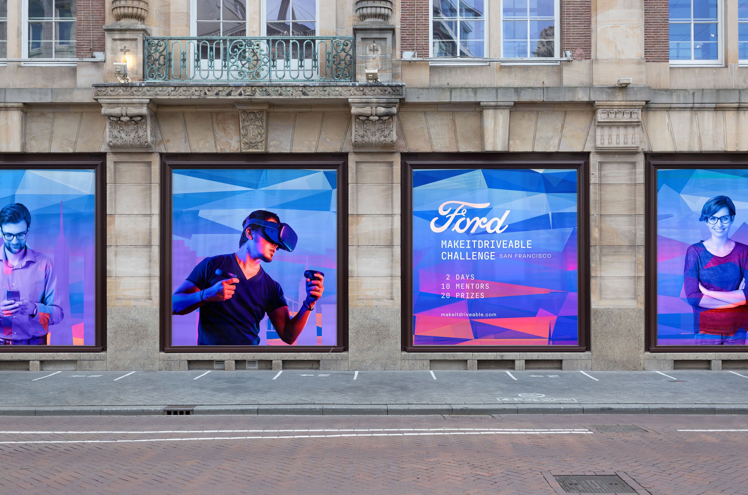Ford Visual Identity Concepts MakeItDriveable - street posters small