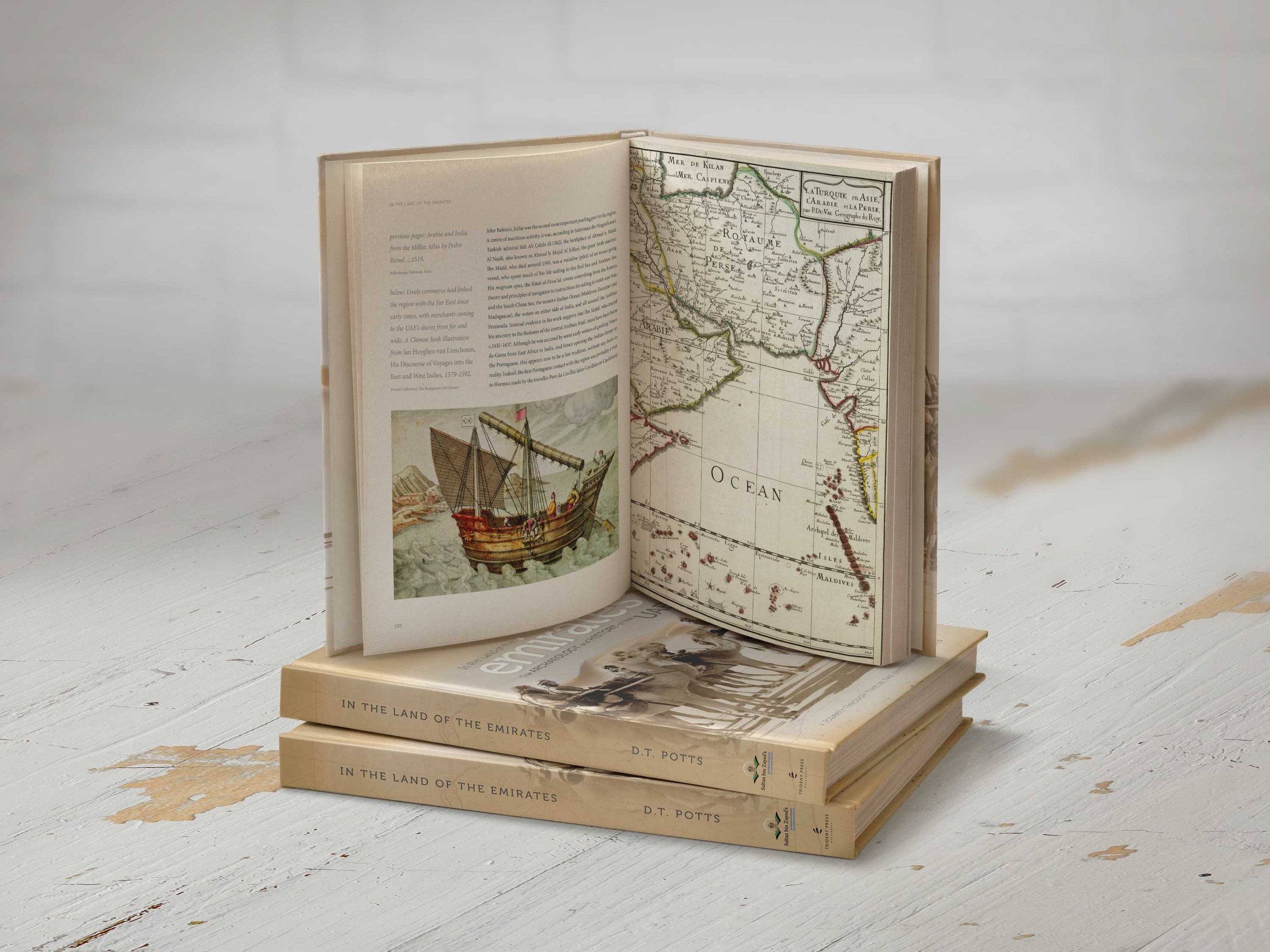 Book Design. In the Land of the Emirates - uae book design4